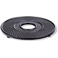 Schramm® Posavasos de Hierro Fundido de Aprox. 14 cm para teteras de hasta 1500 ml Jarra de Tetera de Posavasos asiática…